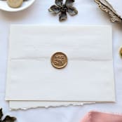 "Save the Date- Customizable Color- Set of 25 Hand-crafted Wax Seals" - Wax Seals in multicolor by Inkspiringletters