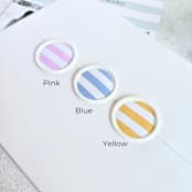 "Stripes- Customizable Color- Set of 25 Hand-crafted Wax Seals" - Wax Seals in multicolor by Inkspiringletters