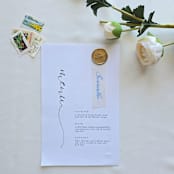 "Bon Appetit- Customizable Color- Set of 25  Hand-crafted Wax Seals" - Wax Seals in multicolor by Inkspiringletters
