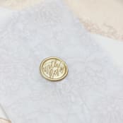 "Custom with Love Wax Seals | Set of 50" - Wax Seals in multicolorassorted-colors by Clove and Cedar Design