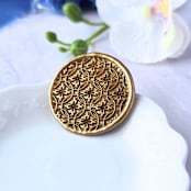 "Arabesque Medallion- Customizable Color- Set of 25  Hand-crafted Wax Seals" - Wax Seals in multicolor by Inkspiringletters