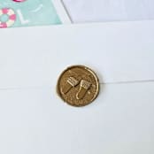 "Poolside- Customizable Color- Set of 25 Hand-crafted Wax Seals" - Wax Seals in multicolor by Inkspiringletters
