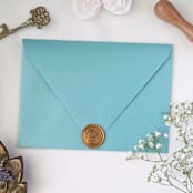 "Martini- Customizable Color- Set of 25 Hand-crafted Wax Seals" - Wax Seals in multicolor by Inkspiringletters