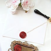 "Rose Garden- Customizable Color- Set of 25 Hand-crafted Wax Seals" - Wax Seals in multicolor by Inkspiringletters