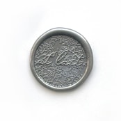 "At Last Wax Seal in Silver Pack of 10" - Wax Seals in silver by Abby Choi