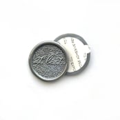 "At Last Wax Seal in Silver Pack of 10" - Wax Seals in silver by Abby Choi