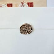 "Vintage Christmas- Customizable Color- Set of 25 Hand-crafted Wax Seals" - Wax Seals in multicolor by Inkspiringletters