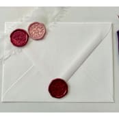"3D Hearts Valentine Wax Seals (Set of 10)" - Wax Seals in multicolorassorted-colors by Vee