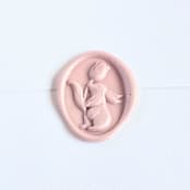 "Spring Bunny- Customizable Color- Set of 25 Hand-crafted Wax Seals" - Wax Seals in multicolor by Inkspiringletters
