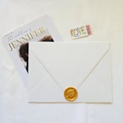 "Monstera Leaf- Customizable Color- Set of 25 Hand-crafted Wax Seals" - Wax Seals in multicolor by Inkspiringletters