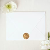 "Chanterelle- Customizable Color- Set of 25 Hand-crafted Wax Seals" - Wax Seals in multicolor by Inkspiringletters