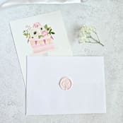 "Flanders Poppies- Customizable Color- Set of 25  Hand- crafted Wax Seals" - Wax Seals in multicolor by Inkspiringletters