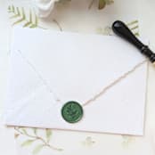 "Under the Willow- Customizable Color- Set of 25 Hand-crafted Wax Seals" - Wax Seals in multicolor by Inkspiringletters