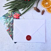 "Merry & Married- Customizable Color- Set of 25 Hand-crafted Wax Seals" - Wax Seals in multicolor by Inkspiringletters