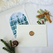 "Nativity- Customizable Color- Set of 25 Hand-crafted Wax Seals" - Wax Seals in multicolor by Inkspiringletters