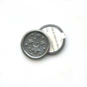 "Stars Wax Seal in Silver Pack of 10" - Wax Seals in silver by Abby Choi