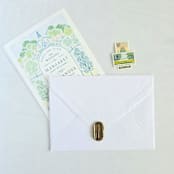 "Cedar Tree- Customizable Color- Set of 25  Hand-crafted Wax Seals" - Wax Seals in multicolor by Inkspiringletters