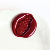 "Love Snap- Customizable Color- Set of 25  Hand- crafted Wax Seals" - Wax Seals in multicolor by Inkspiringletters