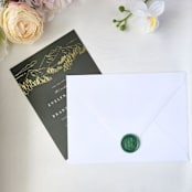 "In the Woods- Customizable Color- Set of 25  Hand-crafted Wax Seals" - Wax Seals in multicolor by Inkspiringletters