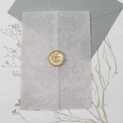 "Champagne Open Me Wax Seals | Set of 50" - Wax Seals in multicolorassorted-colors by Clove and Cedar Design
