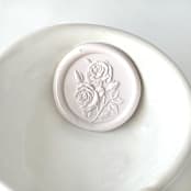 "Antique Roses Wax Seal, Pack of 10, Customizable Color" - Wax Seals in multicolorassorted-colors by Abby Choi