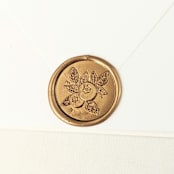 "Blueberries- Customizable Color- Set of 25  Hand-crafted Wax Seals" - Wax Seals in multicolor by Inkspiringletters