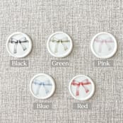 "Watercolor Bow wax seal sticker | Customizable Color | Set of 10" - Wax Seals in multicolorassorted-colors by Maria Ferrer G.