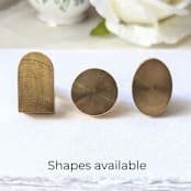"Spring Wildflowers- Vellum- Customizable set of 25 Wax Seals  Hand-crafted Wax Seals wutg Organic Dried Florals" - Wax Seals in clear by Inkspiringletters