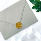 "Stars Wax Seal in Traditional Gold Pack of 10" - Wax Seals in gold by Abby Choi