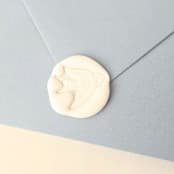 "Swallow Bird - Customizable Color- Set of 25 Hand-crafted Wax Seals" - Wax Seals in multicolor by Inkspiringletters