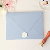 "Swallow Bird - Customizable Color- Set of 25 Hand-crafted Wax Seals" - Wax Seals in multicolor by Inkspiringletters