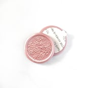 "French Garden Wax Seal in Blush Pack of 10" - Wax Seals in pink by Abby Choi