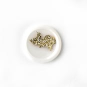"Gold Foil in Vellum Pack of 10" - Wax Seals in clear by Abby Choi
