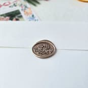 "Merry Everything- Customizable Color- Set of 25 Hand-crafted Wax Seals" - Wax Seals in multicolor by Inkspiringletters