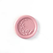 "Small Wreath Wax Seal in Dusty Rose Pack of 10" - Wax Seals in pink by Abby Choi