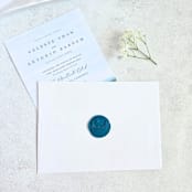 "Paradise- Customizable Color- Set of 25 Hand-printed Wax Seals" - Wax Seals in multicolor by Inkspiringletters