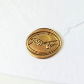 "Sistine Chapel- Customizable Color- Set of 25 Hand-crafted Wax Seals" - Wax Seals in multicolor by Inkspiringletters