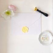 "Buttercup- Customizable Color- Set of 25 Hand-crafted Wax Seals" - Wax Seals in multicolor by Inkspiringletters