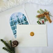 "Jingle Bells- Customizable Color- Set of 25 Hand-crafted Wax Seals" - Wax Seals in multicolor by Inkspiringletters