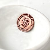 "Leaves Wax Seals Pack of 10, Customizable" - Wax Seals in multicolorassorted-colors by Abby Choi