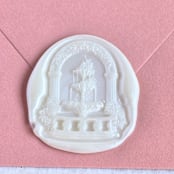 "Grand Fountain- Customizable Color- Set of 25 Hand-crafted Wax Seals" - Wax Seals in multicolor by Inkspiringletters