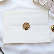 "Magnolia- Customizable Color- Set of 25 Hand-crafted Wax Seals" - Wax Seals in multicolor by Inkspiringletters