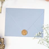 "Antique French Frame- Customizable Color- Set of 25 Hand-crafted Wax Seals" - Wax Seals in multicolor by Inkspiringletters