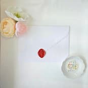 "Cross - Customizable Color- Set of 25 Hand-crafted Wax Seals" - Wax Seals in multicolor by Inkspiringletters