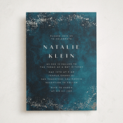 "oponki" - Mitzvah Invitations in Aquamarine by chocomocacino - Front