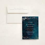 "oponki" - Mitzvah Invitations in Aquamarine by chocomocacino - Invitation with Envelope