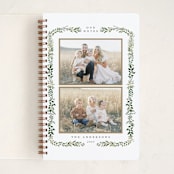 "Peace & Love" - Notebook in Pine by Susan Moyal - Front