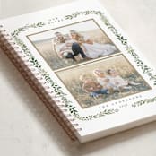 "Peace & Love" - Notebook in Pine by Susan Moyal - Binding Detail