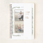 "Peace & Love" - Notebook in Pine by Susan Moyal - Wrap