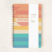 "Beachelorette" - Notebook in Sunset by Jenna Holcomb - Wrap